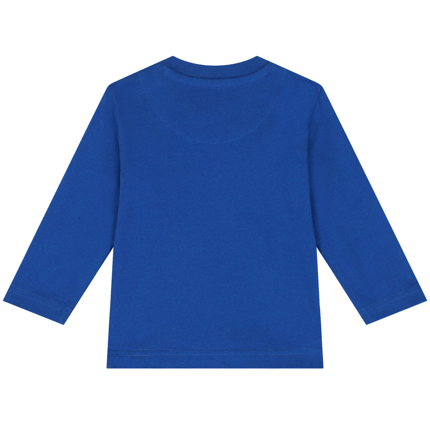Younger Boys Blue Graphic Long Sleeve Top, 1, hi-res