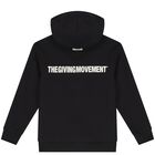 توب هودى بالشعار باللون الاسود, 1, hi-res