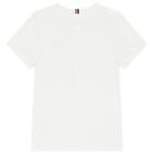 Boys White Logo T-Shirt, 3, hi-res