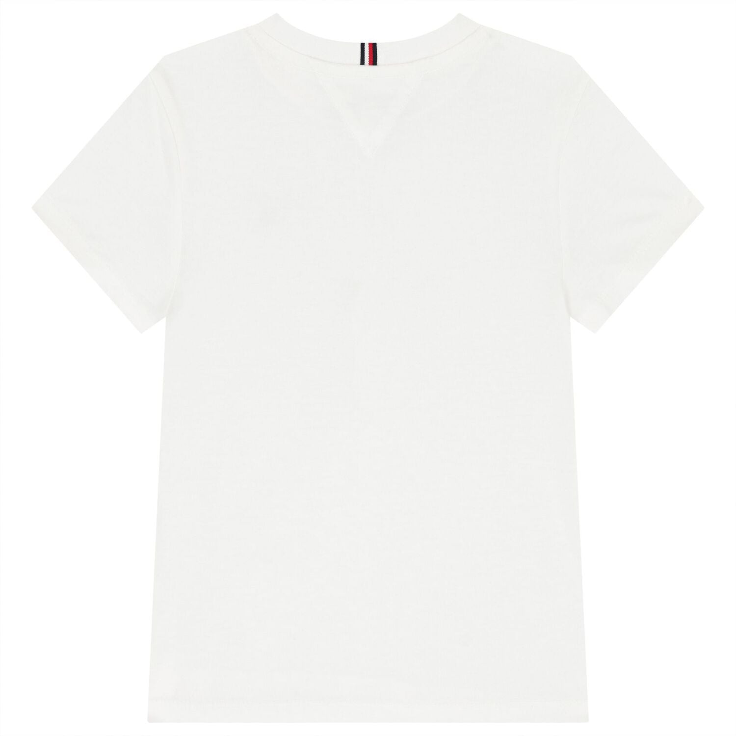 Boys White Logo T-Shirt, 3, hi-res