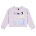 طقم ليجينز للبنات بطبعه ديزنى باللون الكحلى والبنفسجى , 1, hi-res