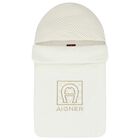 Ivory & Gold Logo Baby Nest, 3, hi-res