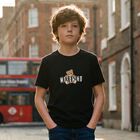 Black Teddy Bear Logo T-Shirt, 7, hi-res