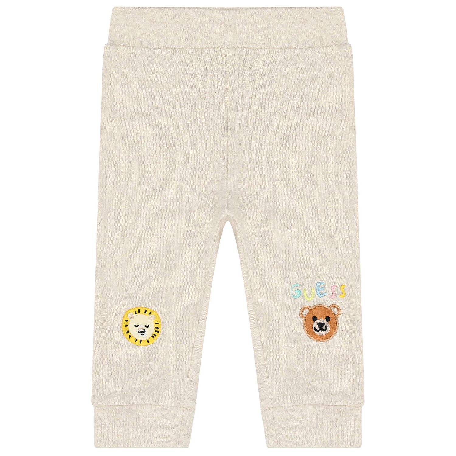 Baby Girls Beige & Green Logo Bodysuit Gift Set, 1, hi-res