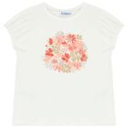 طقم بنات تنورة تول باللون الأبيض والوردي, 1, hi-res