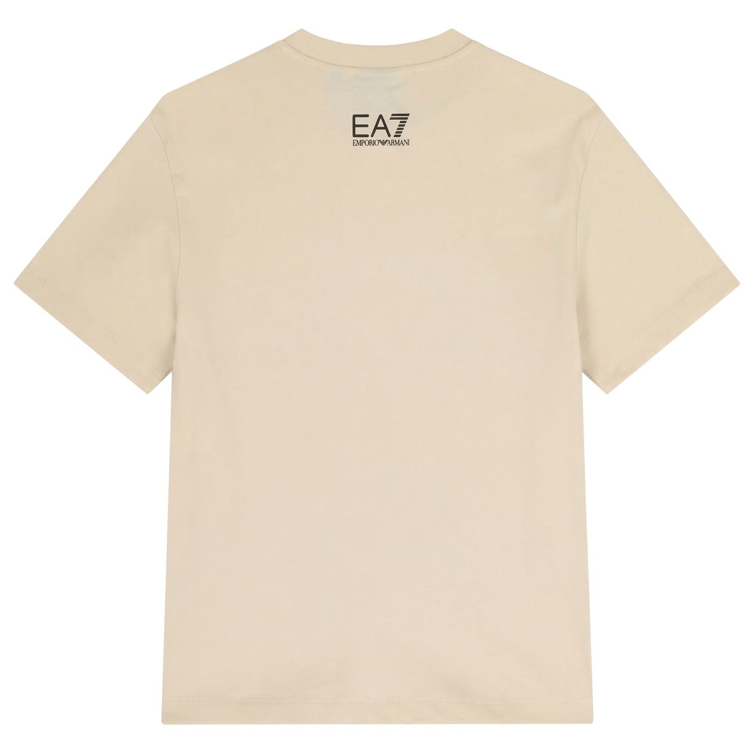 طقم شورت اولاد بالشعار باللون البيج والاسود , 2, hi-res