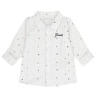 Baby Boys Blue & White Shorts Set, 2, hi-res