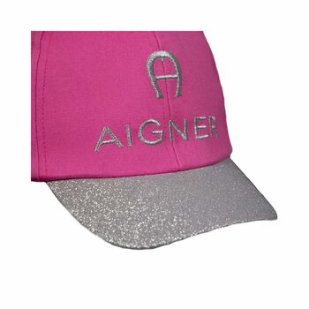 Girls Pink & Silver Cap