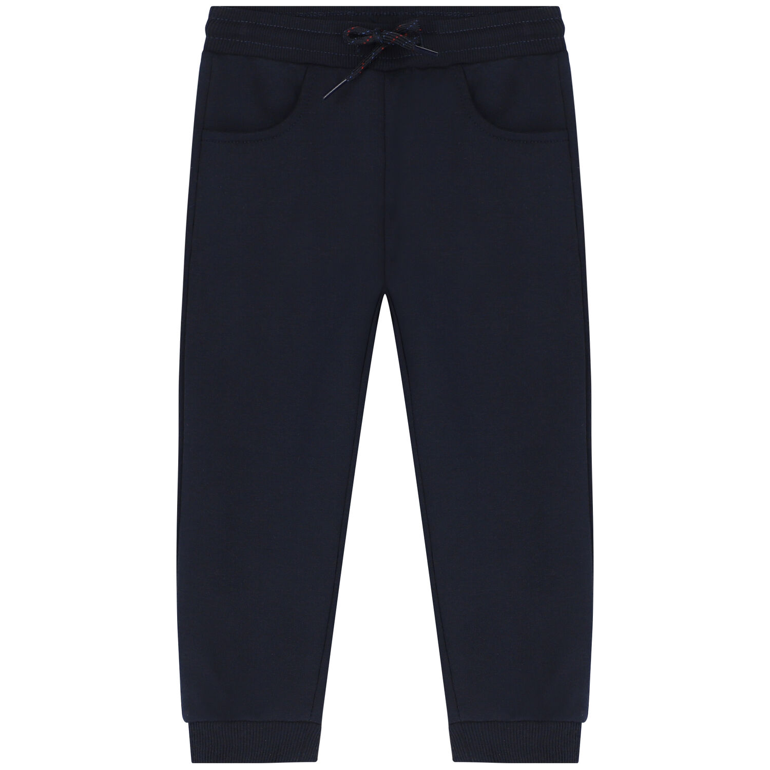 Younger Boys White, Grey & Navy Blue 3 Piece Tracksuit, 1, hi-res