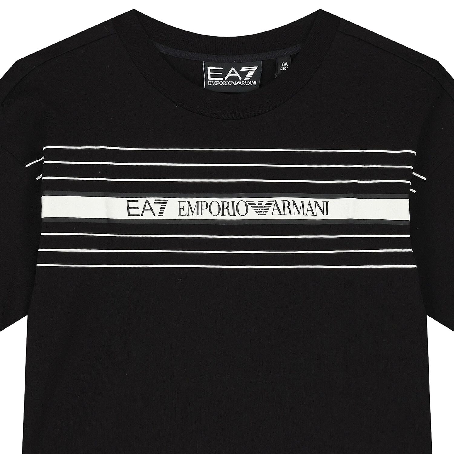 Boys Black Logo T-Shirt, 2, hi-res