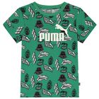 Boys Green Logo T-Shirt, 1, hi-res