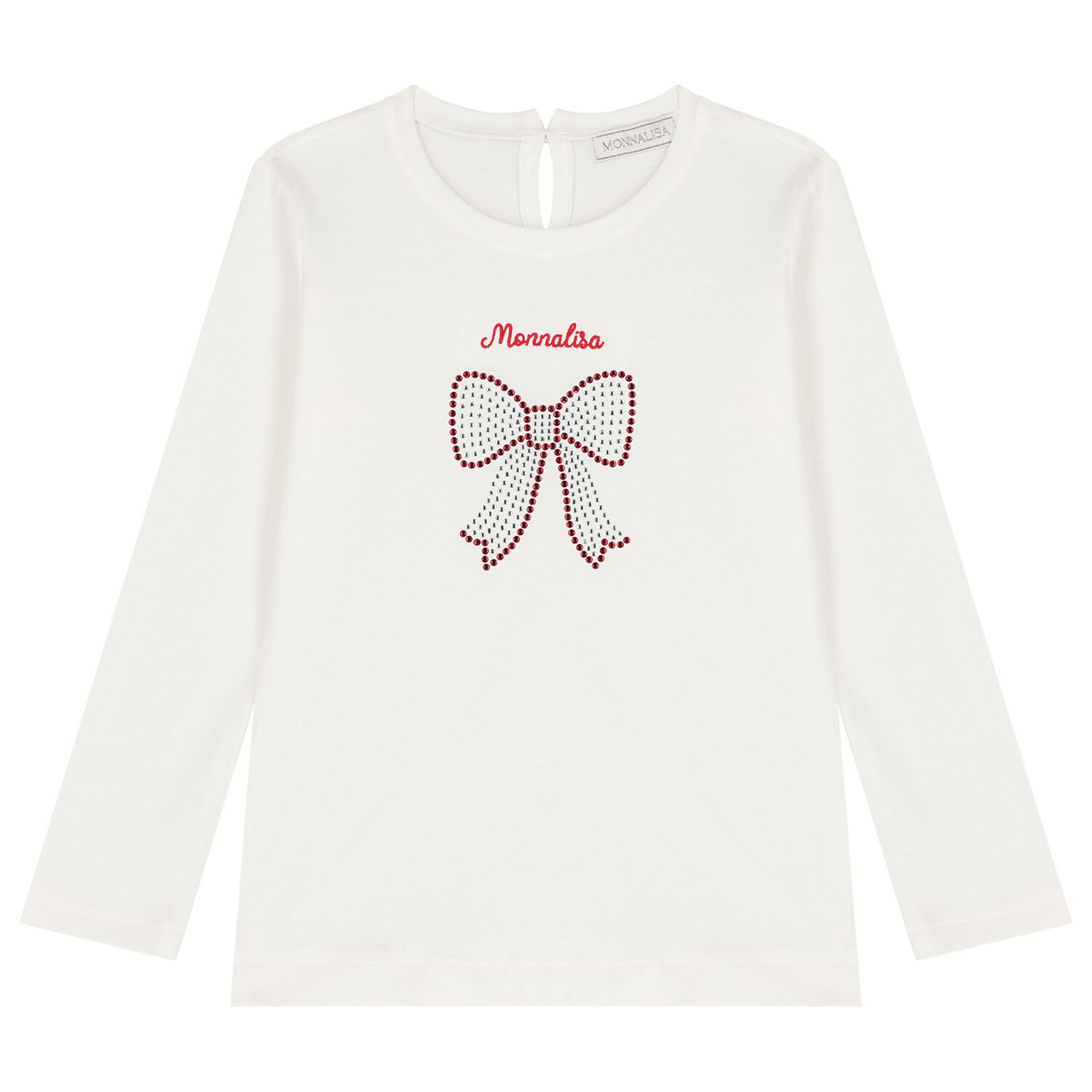Girls White & Red Tulle Skirt Set, 1, hi-res
