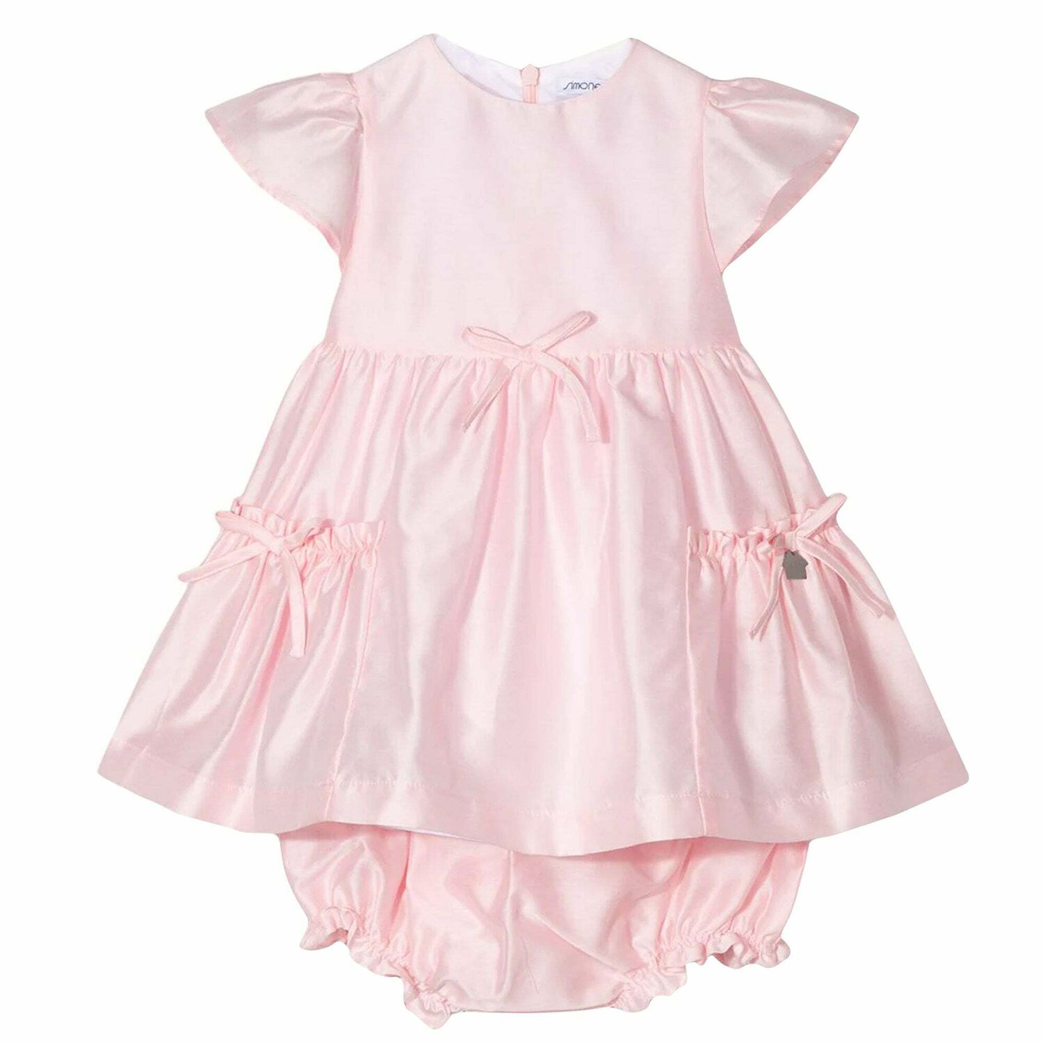 فستان باللون الزهري للبنات, 1, hi-res image number null