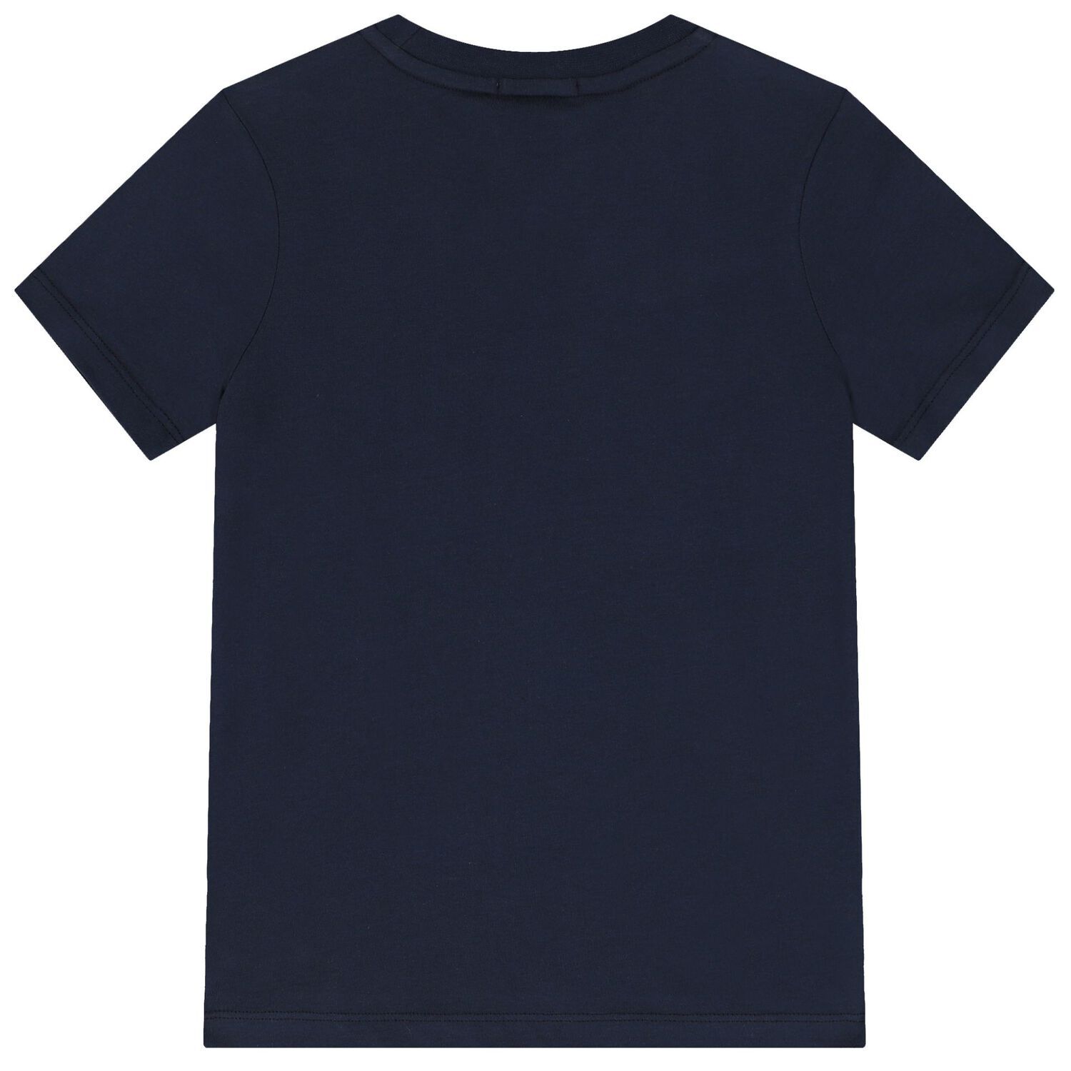 Boys Navy Blue Logo T-Shirt, 2, hi-res image number null