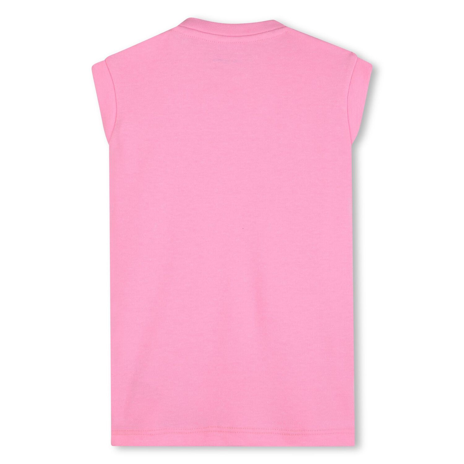 فستان بنات بشعار شوبّيت باللون الوردي, 1, hi-res