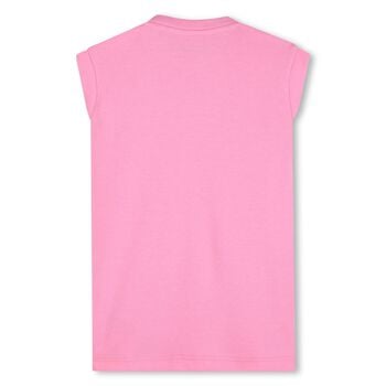 Girls Pink Choupette Logo Dress