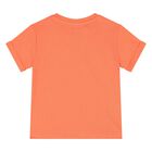 Younger Boys Orange Shark T-Shirt, 3, hi-res