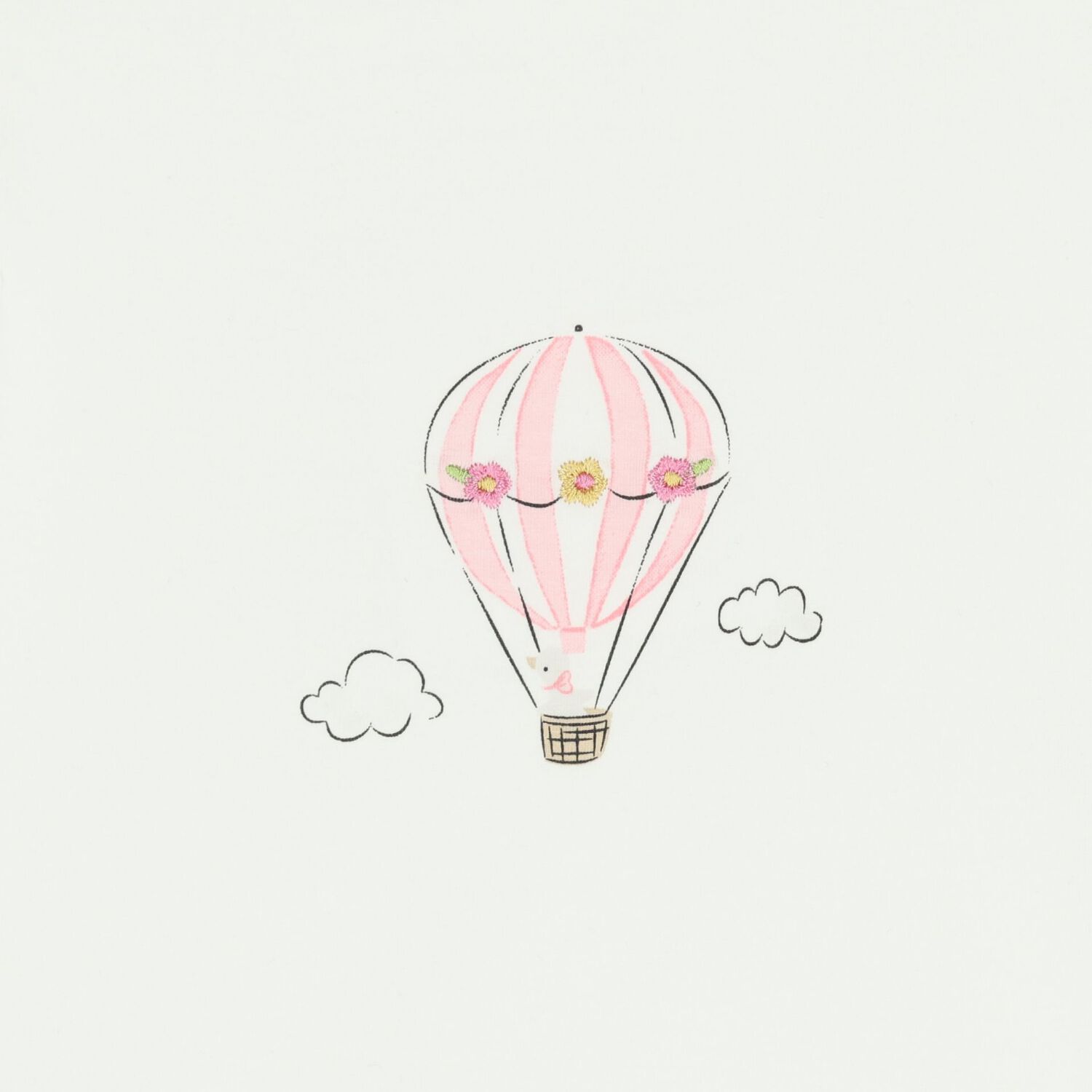 (طقم ليجنز للبنات الصغيرات مزين بالزهور  باللون الابيض والوردي ( 3 قطع, 1, hi-res