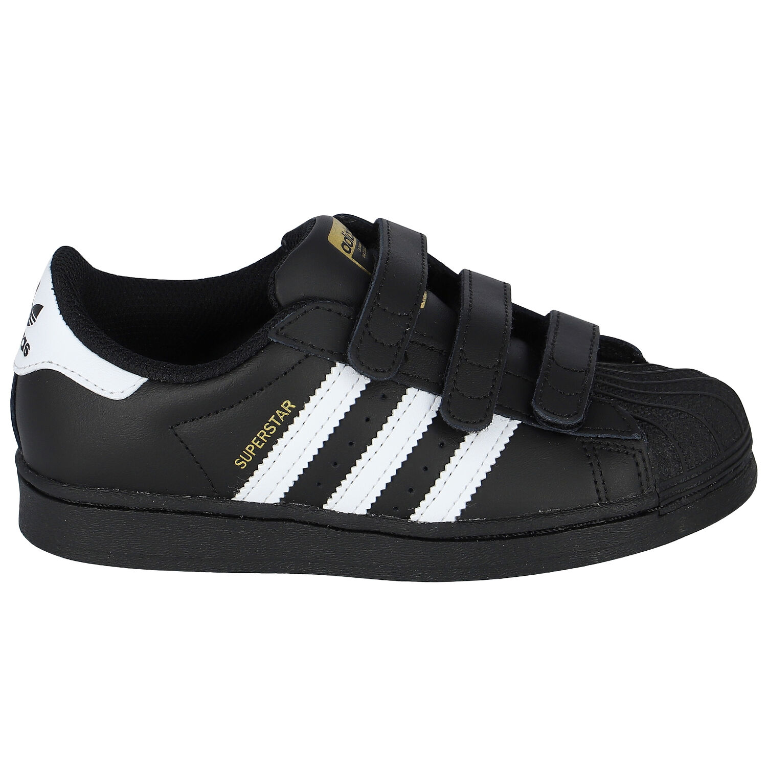 Black Superstar Trainers, 1, hi-res image number null