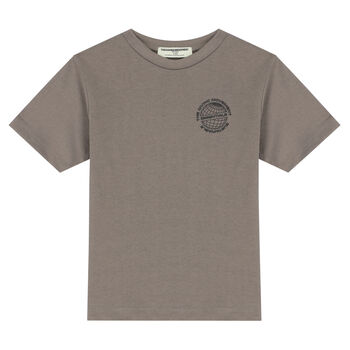 Beige Logo T-Shirt