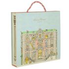 Baby Girls White & Pink Toile de Jouy Carré Swaddle & Bib Gift Set, 1, hi-res