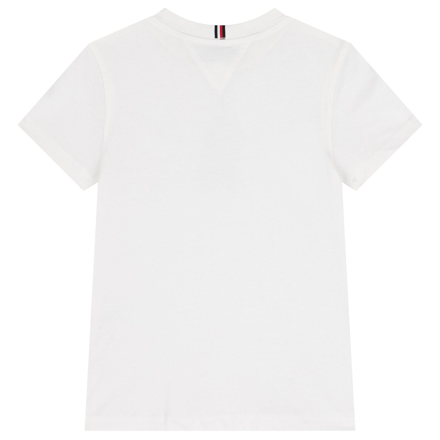 Boys White Logo T-Shirt, 3, hi-res