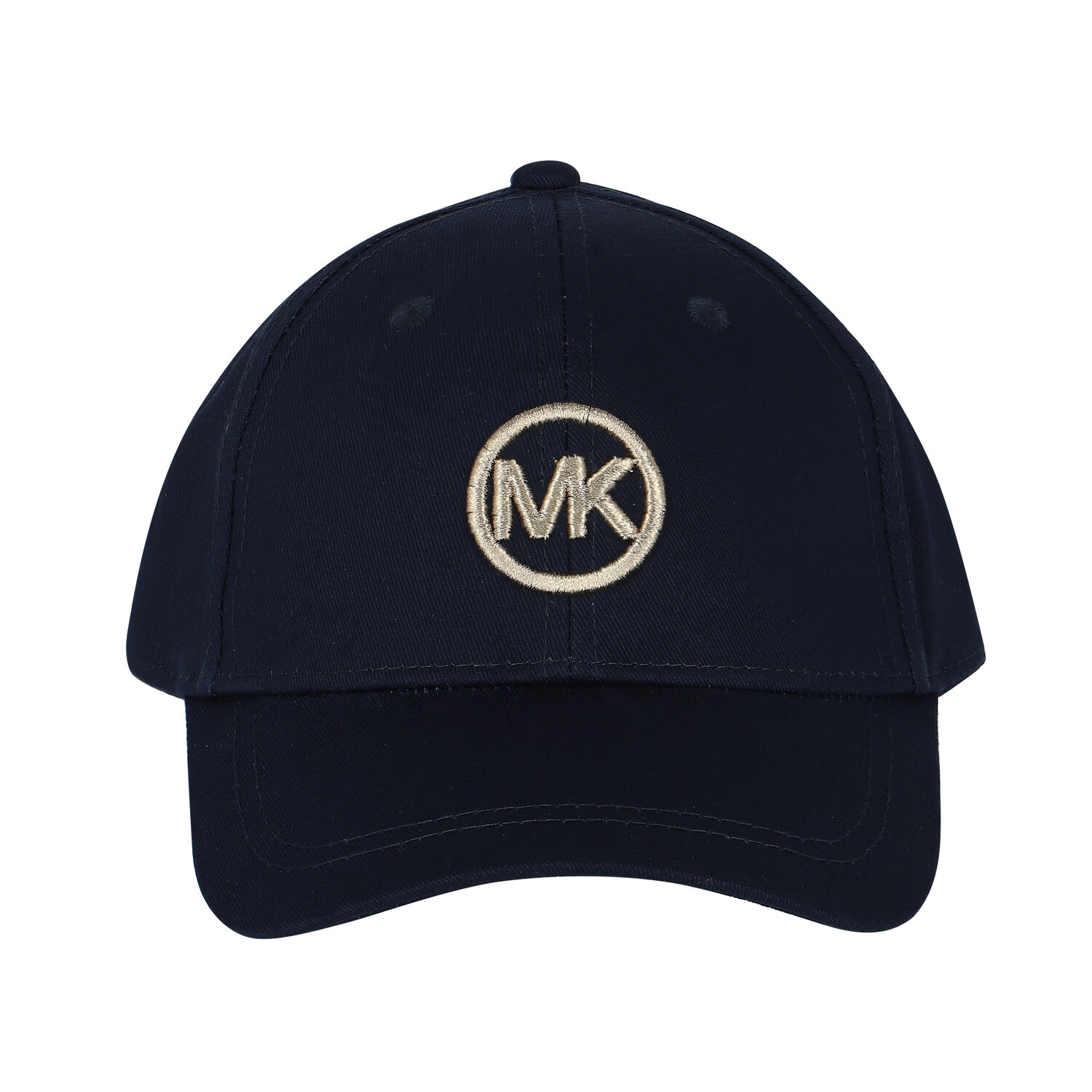 Girls Navy Logo Cap, 1, hi-res