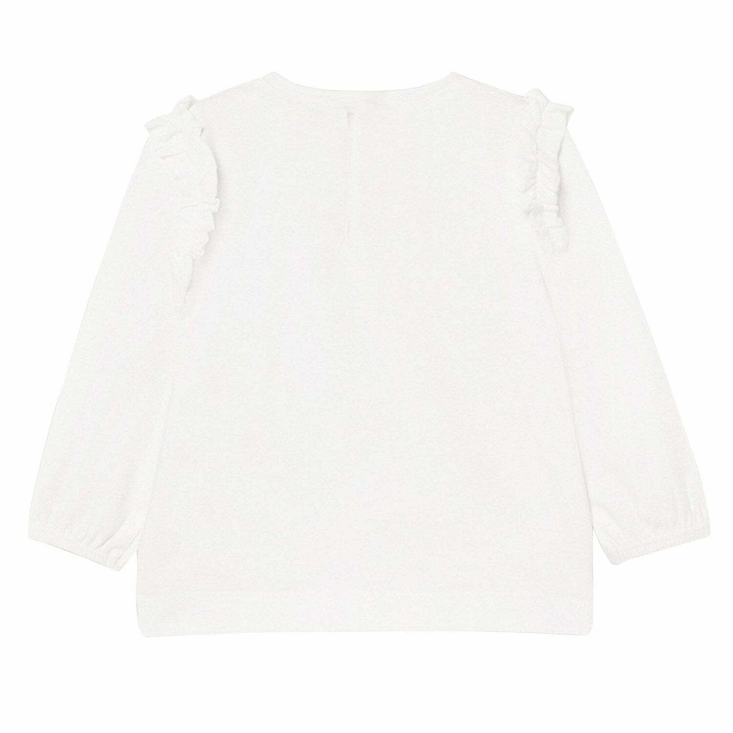 Younger Girls Ivory Top, 2, hi-res