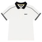 طقم شورت أولاد بالشعار باللون الأبيض والأسود , 1, hi-res