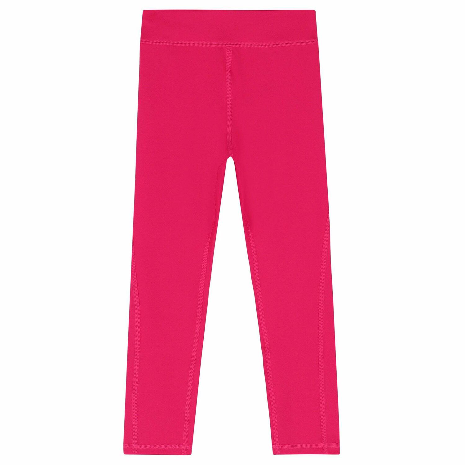 Girls Pink Logo Leggings, 1, hi-res