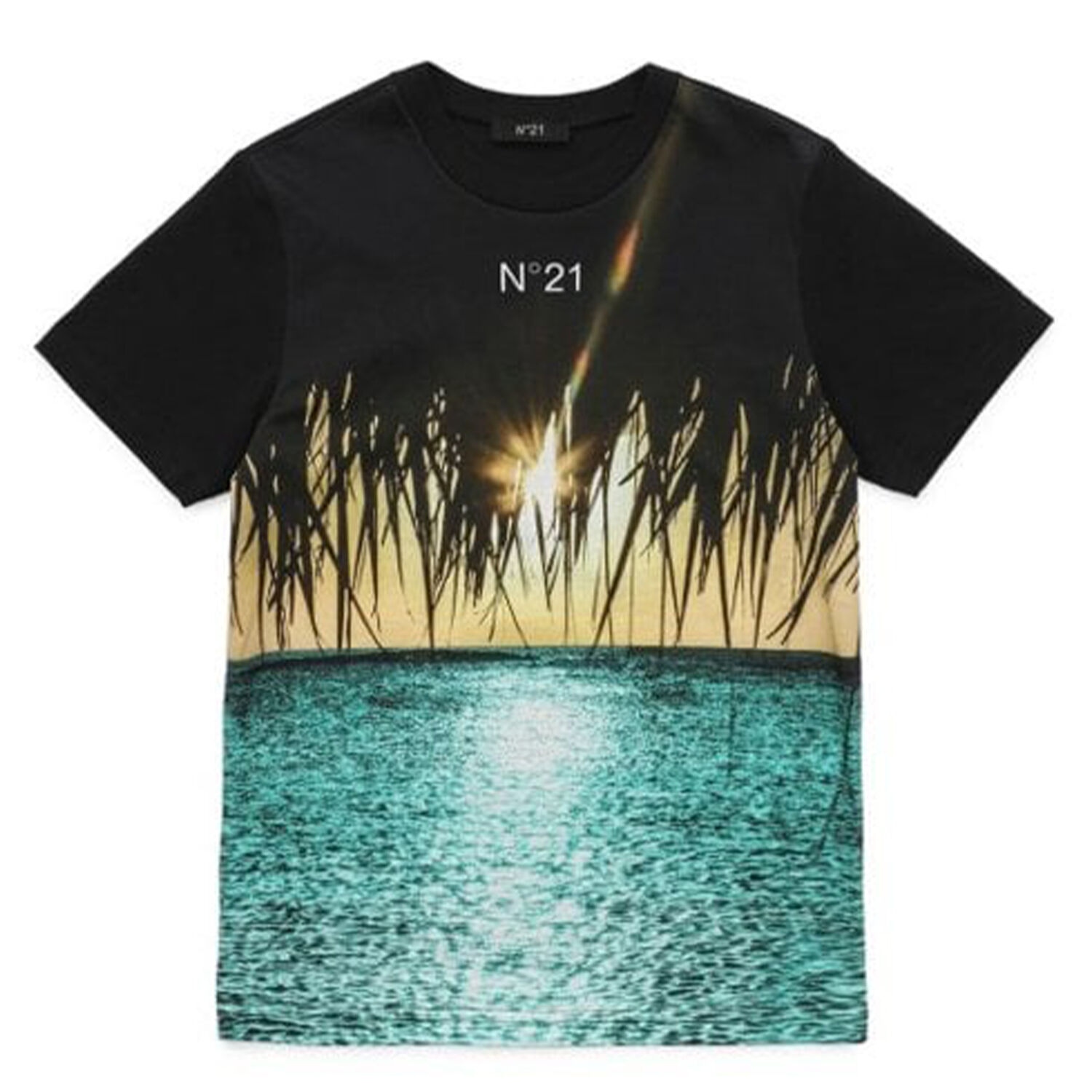 Boys Beach Print T-Shirt, 1, hi-res image number null