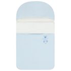 عش أطفال بشعار تيدي بير باللون الأزرق للأولاد, 2, hi-res