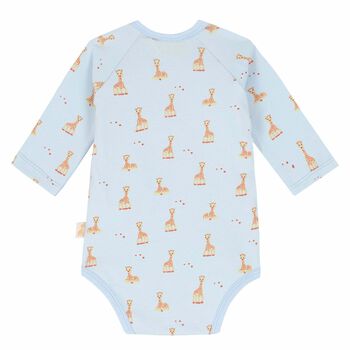 Baby Boys Blue Logo Bodysuit