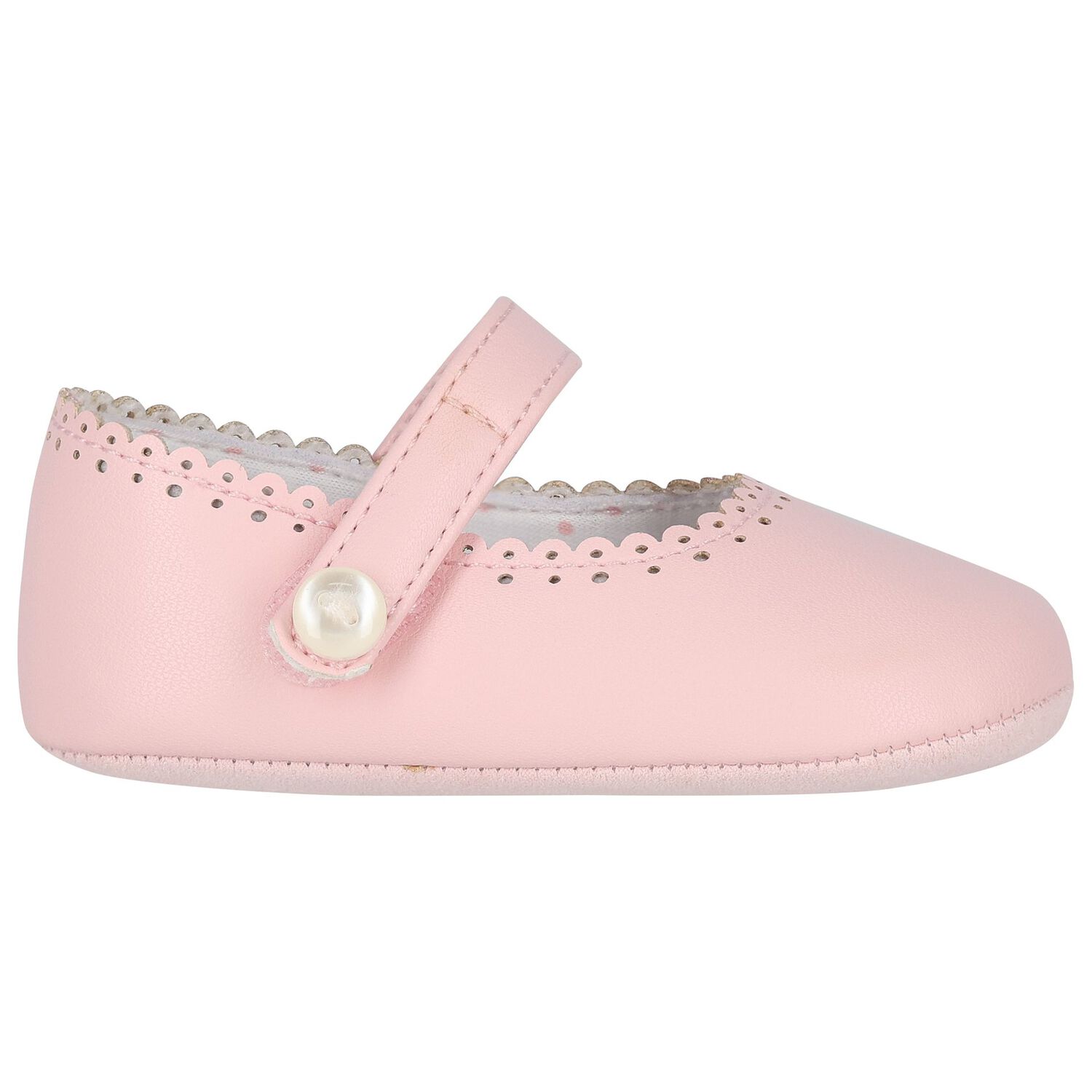 Baby Girls Pink Pre Walker Shoes, 1, hi-res image number null