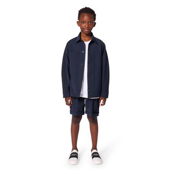 شورتات بالشعار باللون الاسود للاولاد