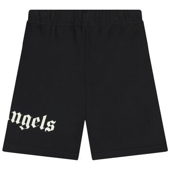 Boys Black Logo Shorts