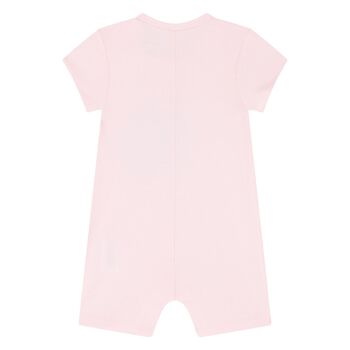 Baby Girls Pink Daisy Romper