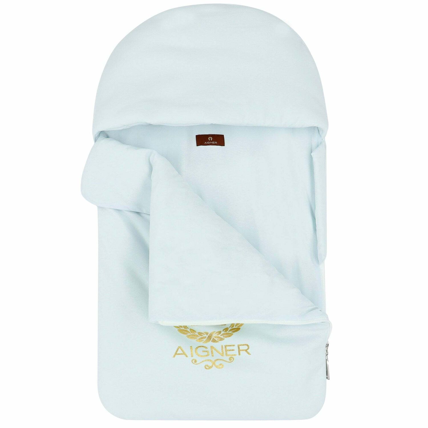 مدس بالشعار باللون الازرق والذهبى, 2, hi-res