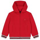 Boys Red, Black & Grey Tracksuit ( 3 Piece ), 1, hi-res