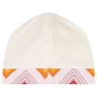 Baby Girls Ivory & Pink Zig Zag Babygrow Gift Set, 1, hi-res