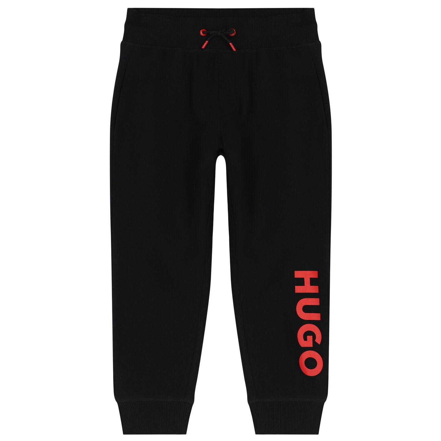 Boys Black Logo Joggers, 1, hi-res image number null