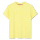 Boys Mini Me Yellow Logo T-Shirt, 3, hi-res