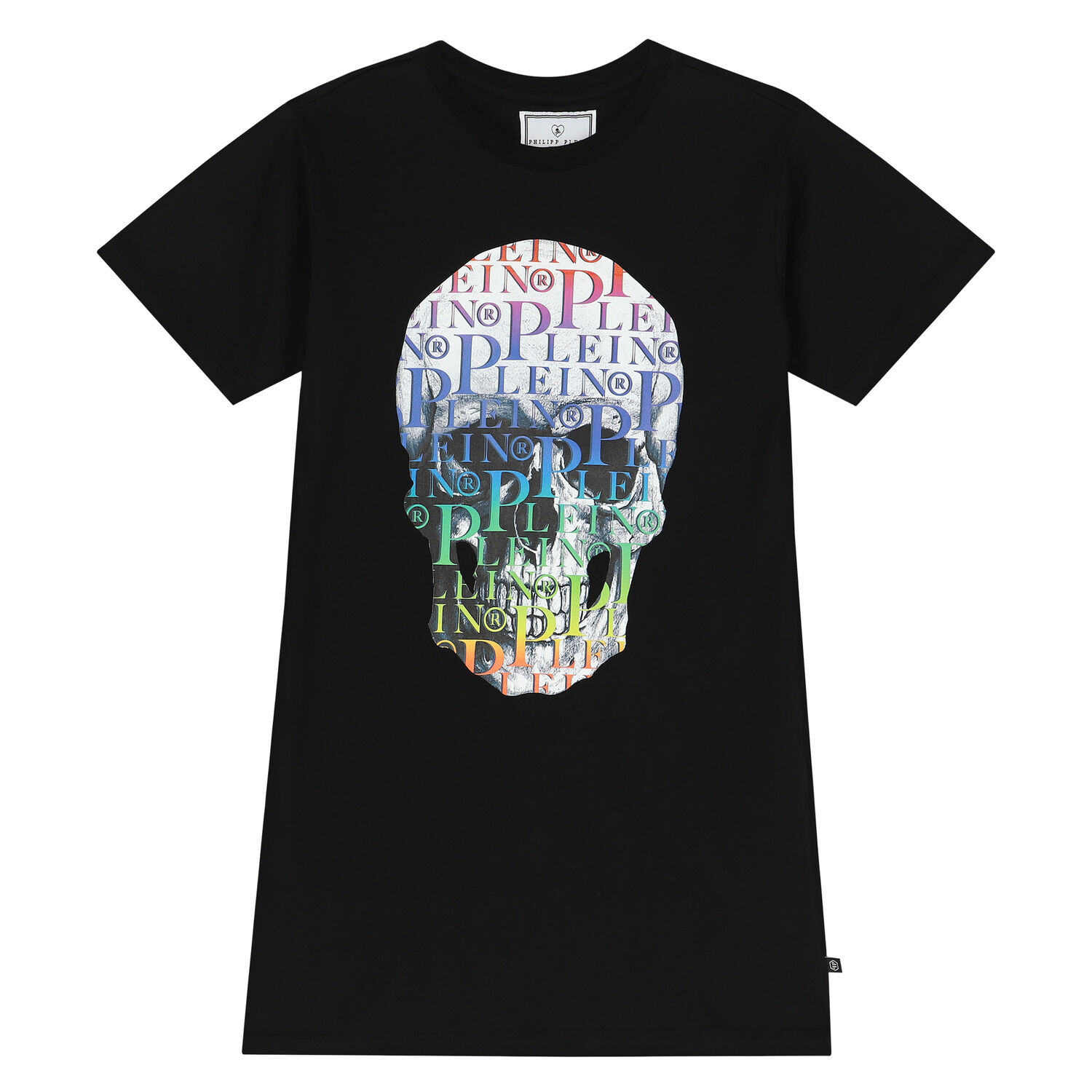 فستان بشعار جمجمة باللون الأسود , 2, hi-res image number null