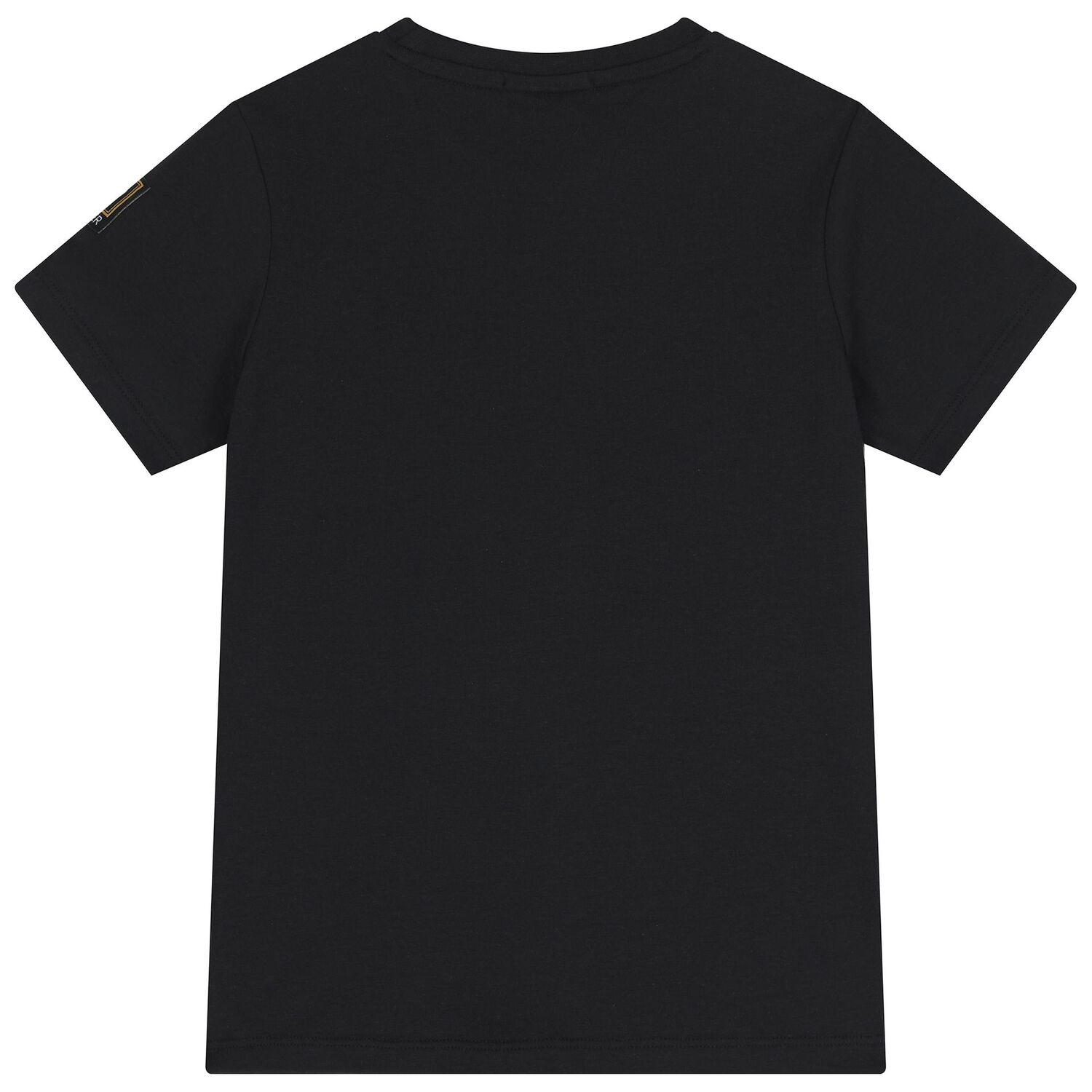 Boys Black Logo T-Shirt, 2, hi-res