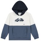 Boys Ivory & Blue Tracksuit, 1, hi-res