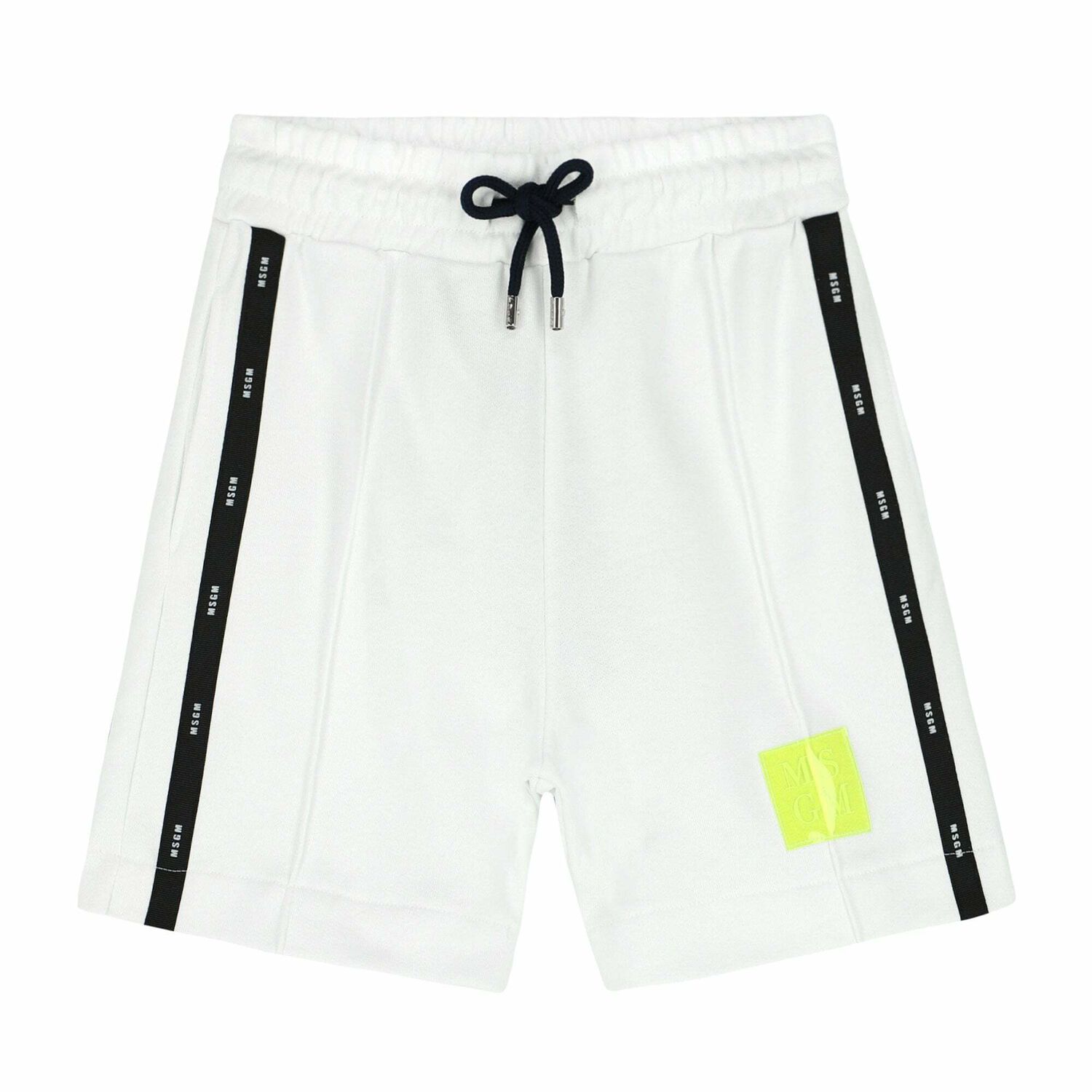 Boys White Logo Shorts, 1, hi-res image number null