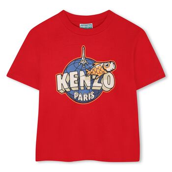 Boys Red Logo T-Shirt