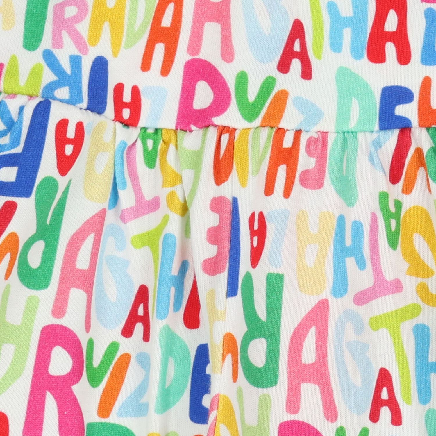 Girls White Logo Shorts, 1, hi-res