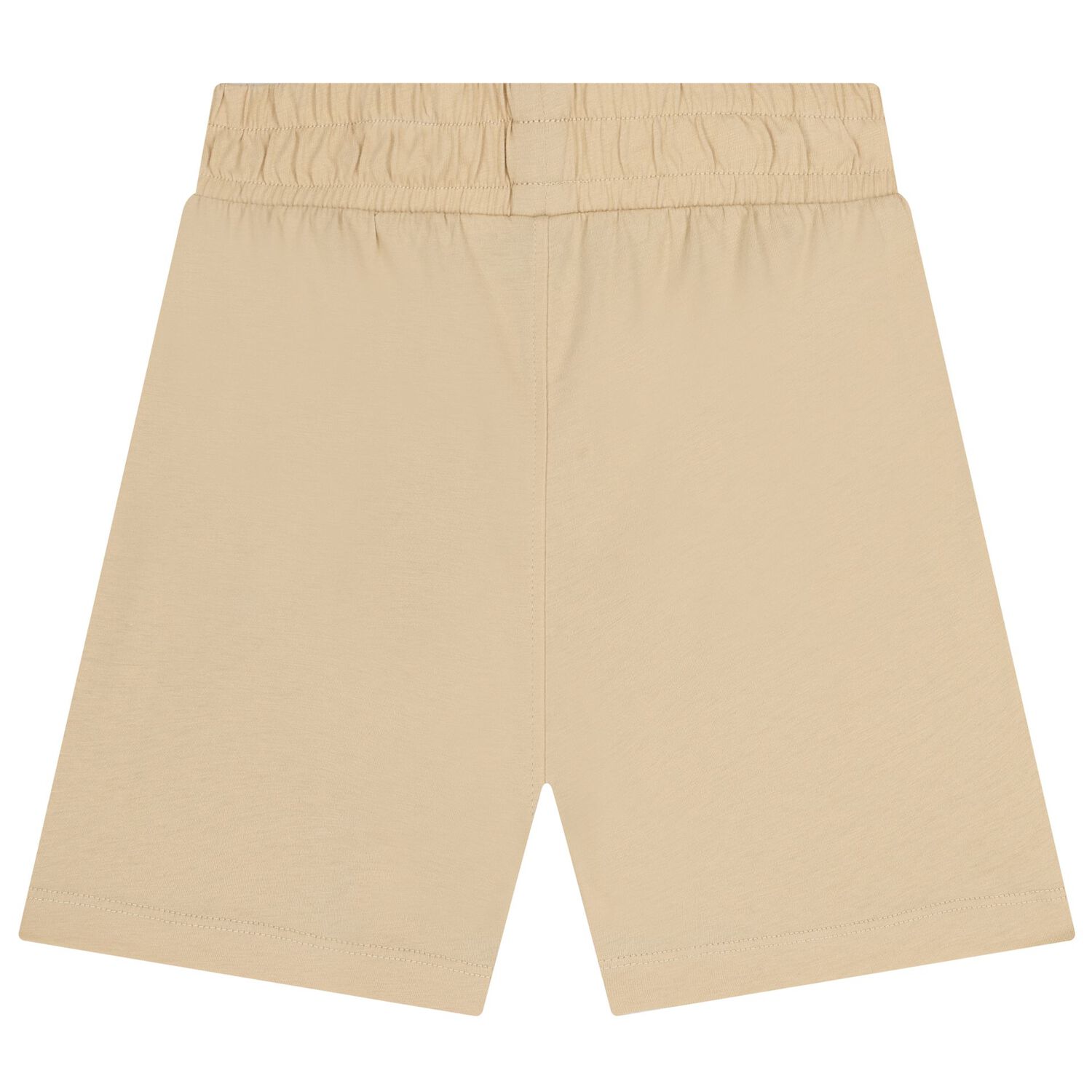 Boys Beige Logo Shorts Set, 2, hi-res