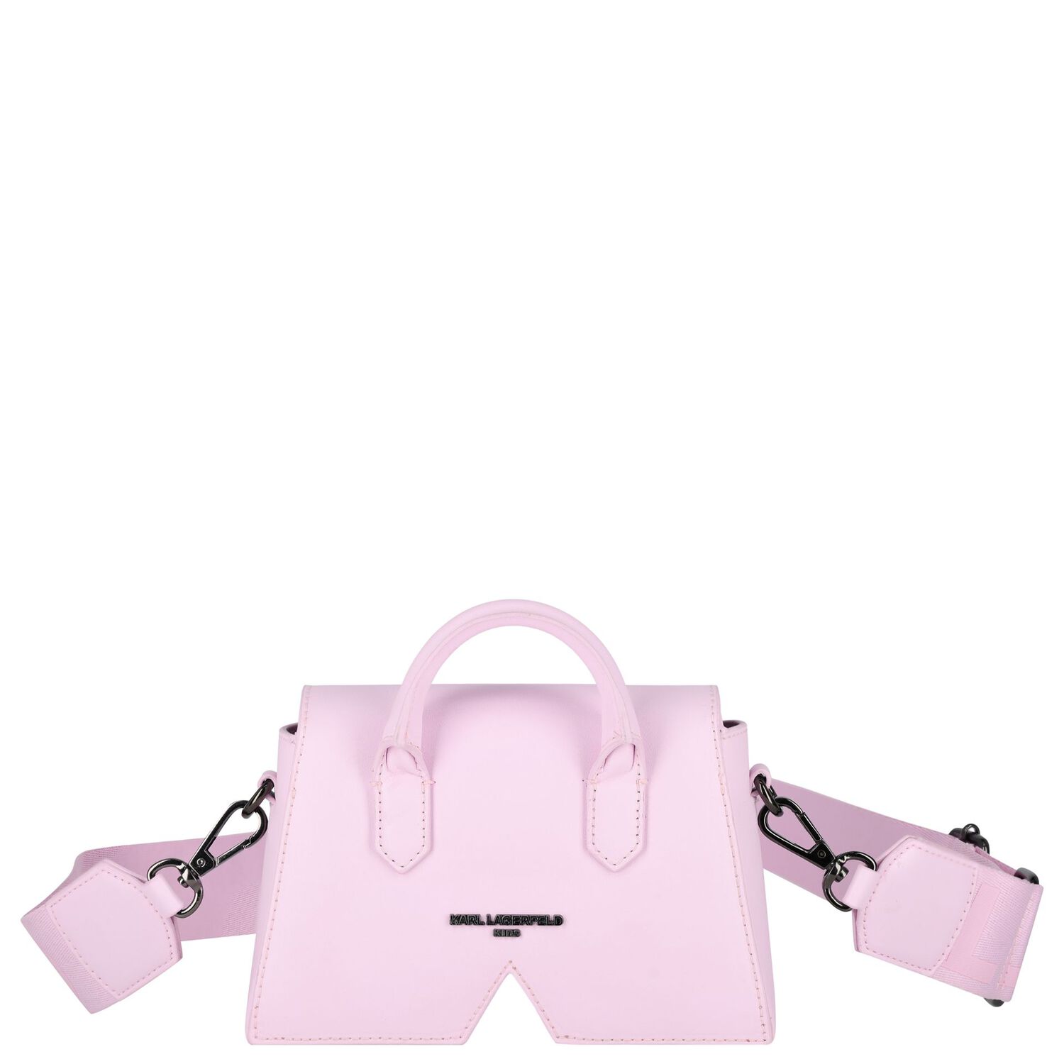 Girls Pink Logo Handbag, 1, hi-res